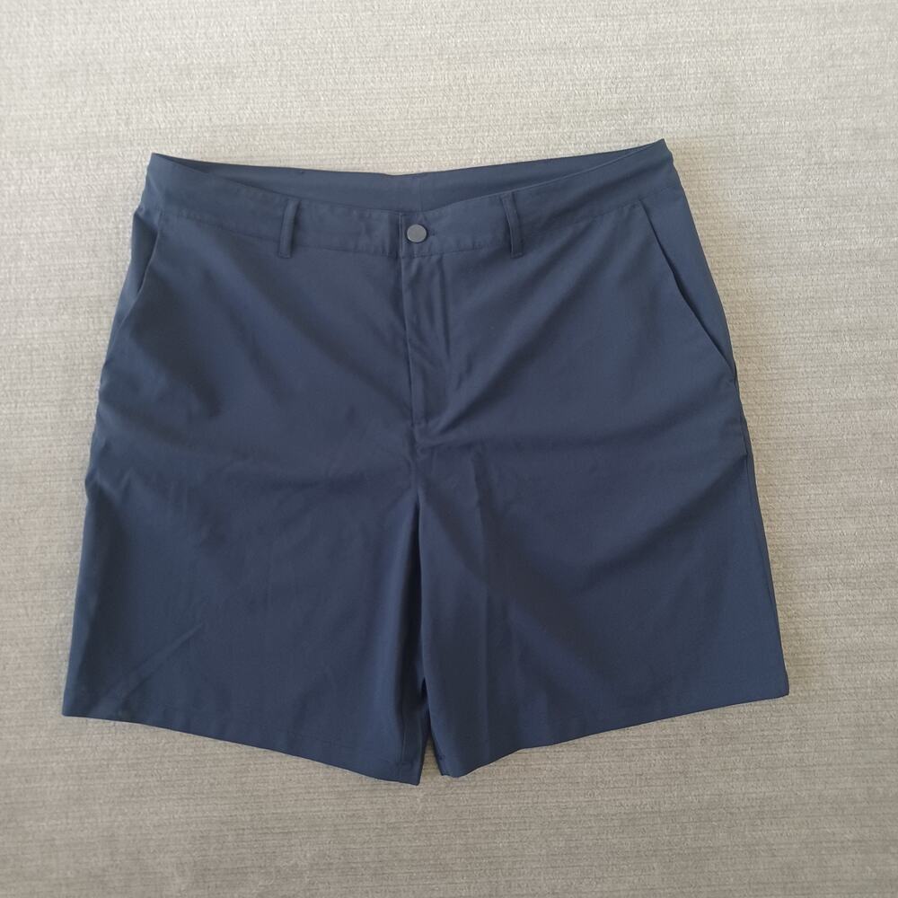 The Normal Brand Athletic Shorts Navy Golf Hybrid Dress Mens Size 38 Inseam 8”